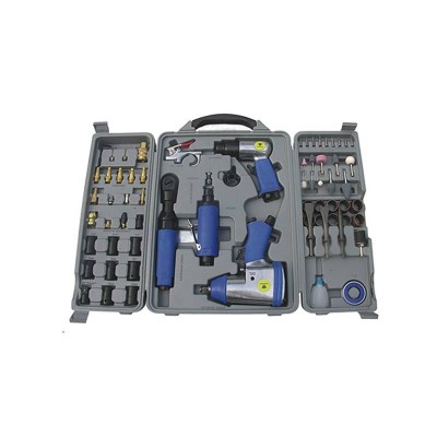 Rp7871 Rongpeng Professional Pneumatic Tool Set With Impact Wrench,Hammer,Air Drilland Die Grinder-24 Piece Air Tool Kit