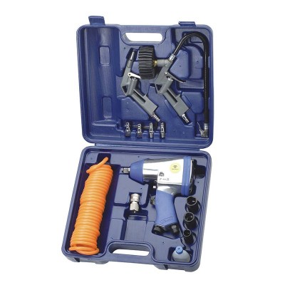 Rongpeng Rp7854 14pcs Automotive Pneumatic Air Conditioning Tool Set Kits Air Impact Wrench